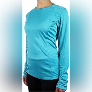 Columbia Women's Freezer Coil Omni-Wick Long Sleeve Protection Shirt Size Large